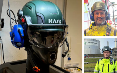 Safety First: Crossbridge Energy’s New Helmet Technology Takes Employee Protection to the Next Level